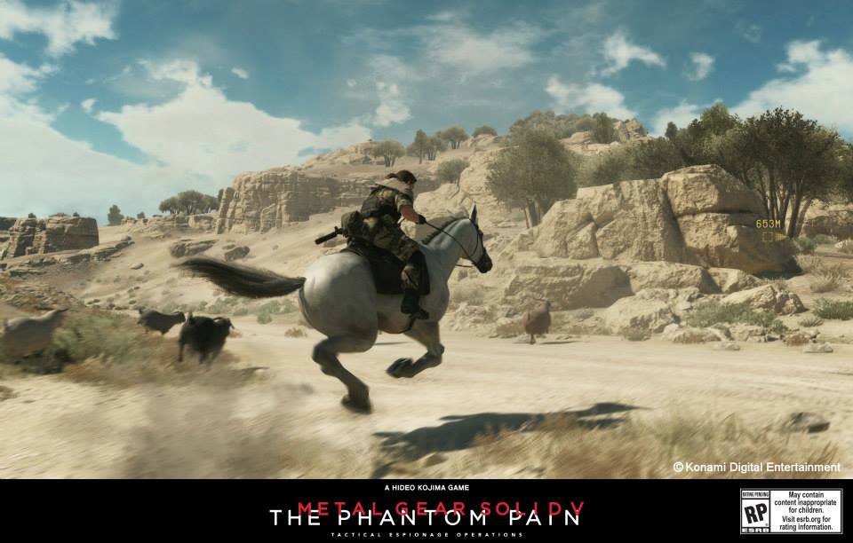 Metal Gear Solid V: The Phantom Pain Horse