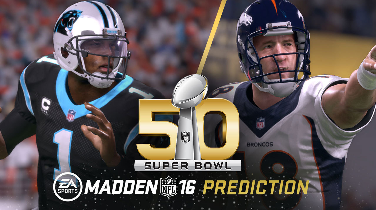 'Madden NFL 16' Super Bowl 50 Prediction