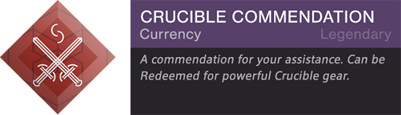 Crucible Commendation