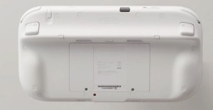 Wii U Gamepad backside