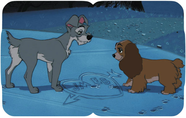 Lady and the Tramp SteelBook inside