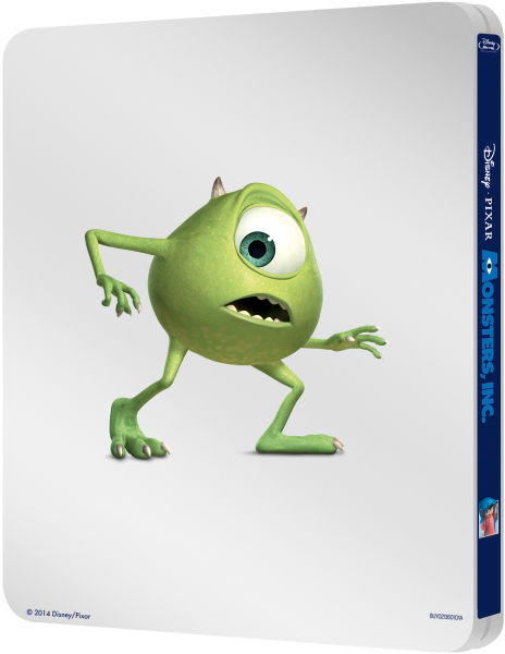 Monsters Inc SteelBook back