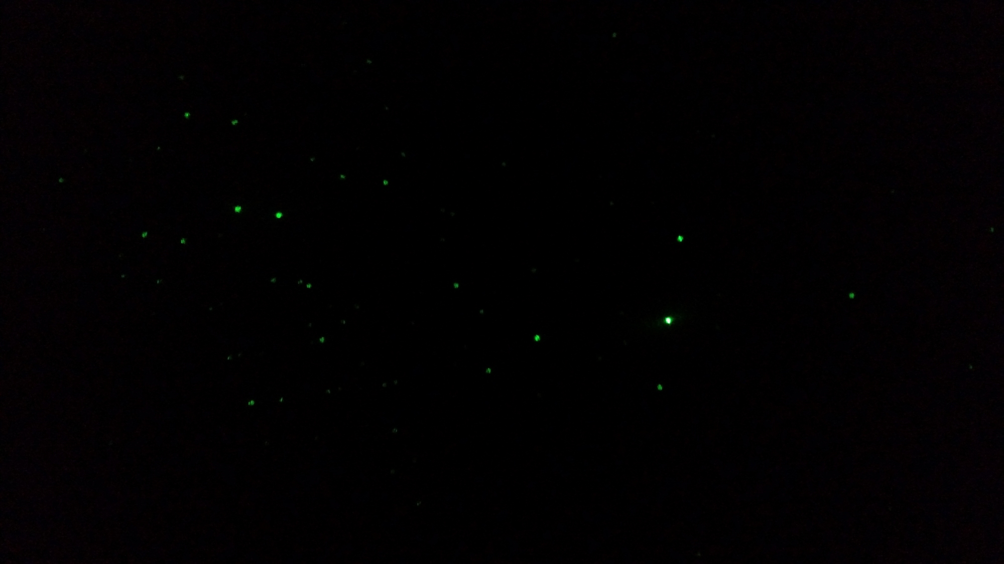Laser Stars projector no nebula cloud
