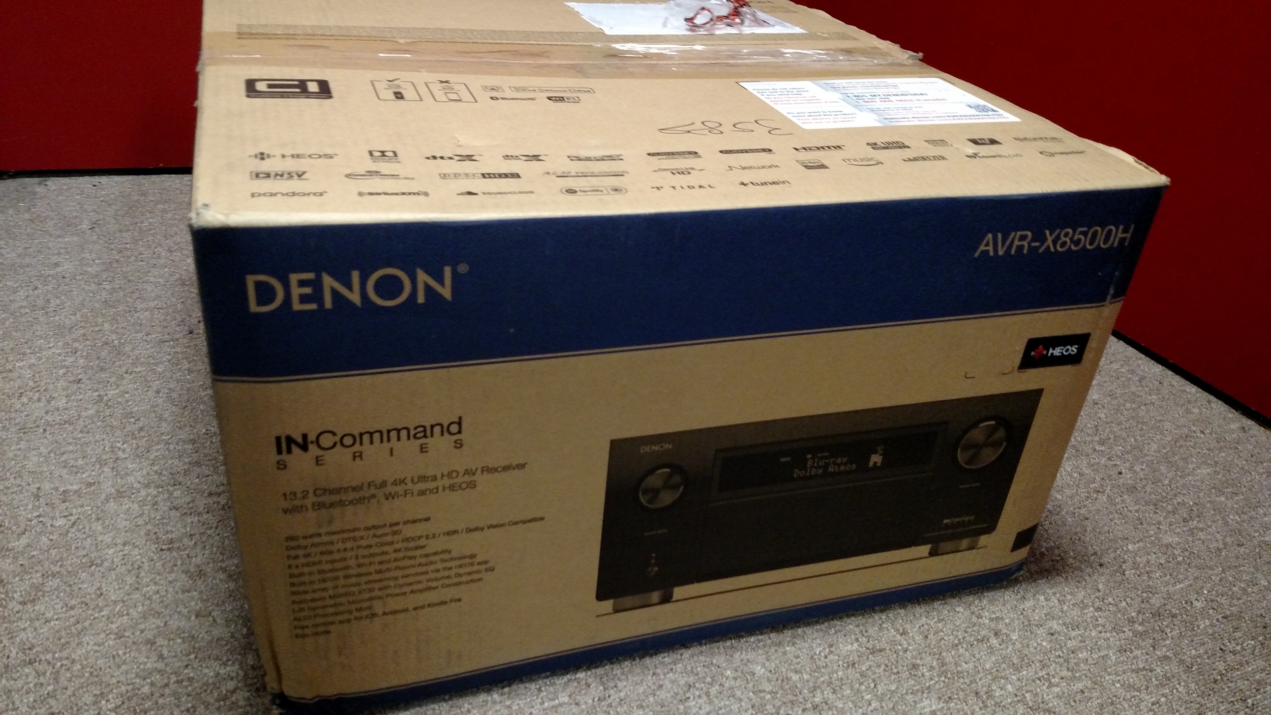 Denon AVR-X8500H box