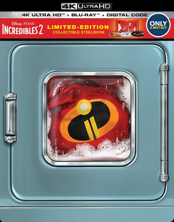 Incredibles 2 4k SteelBook Best Buy
