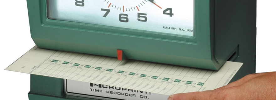 Punch Timecard Clock