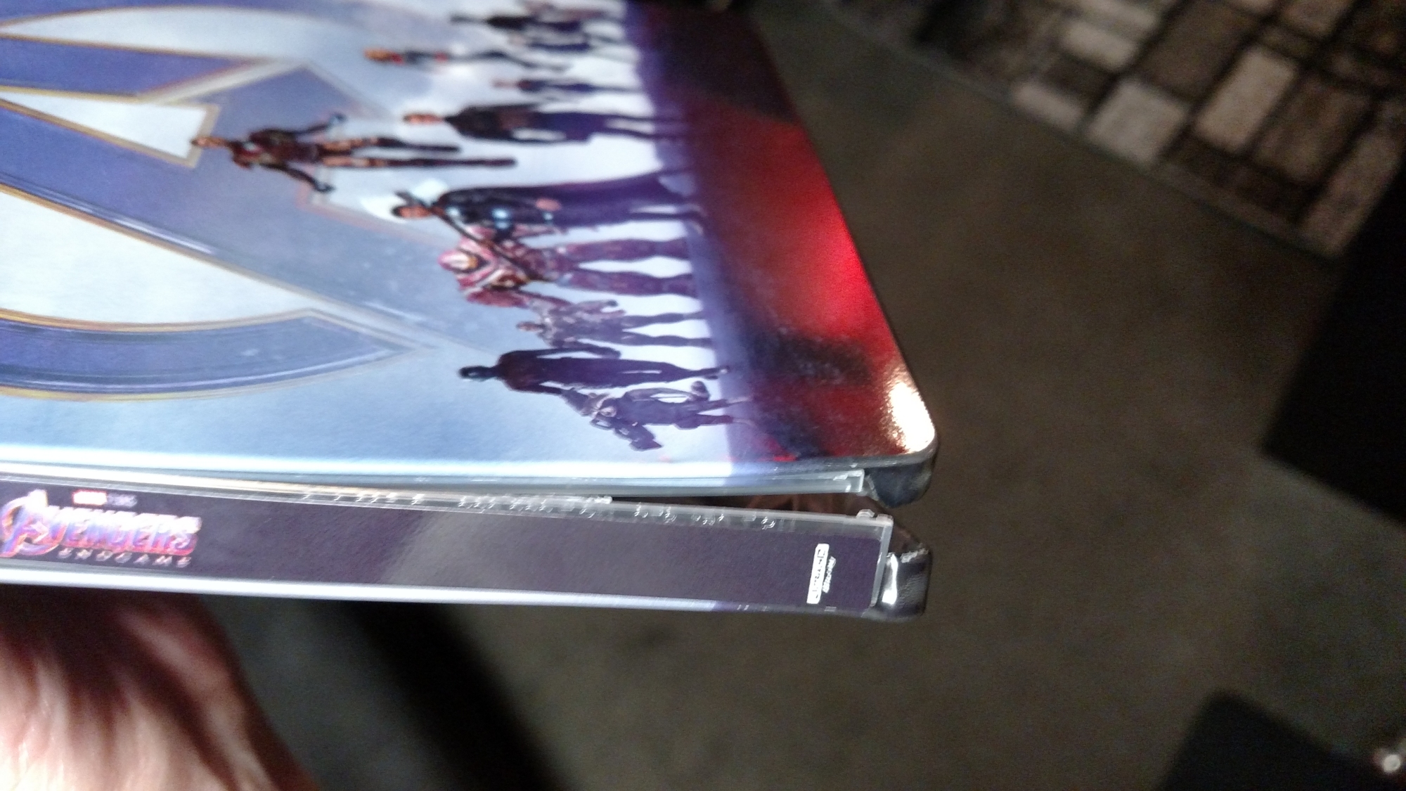 SteelBook Spine Damage