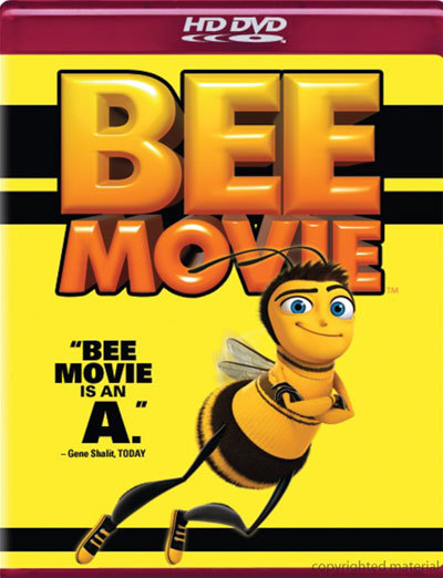 DreamWorks Unveils Specs, Box Art for 'Bee Movie' HD DVD.