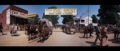 Letterbox transfer for 'How the West Was Won' on a Scope screen. Screen shot by Xylon.
