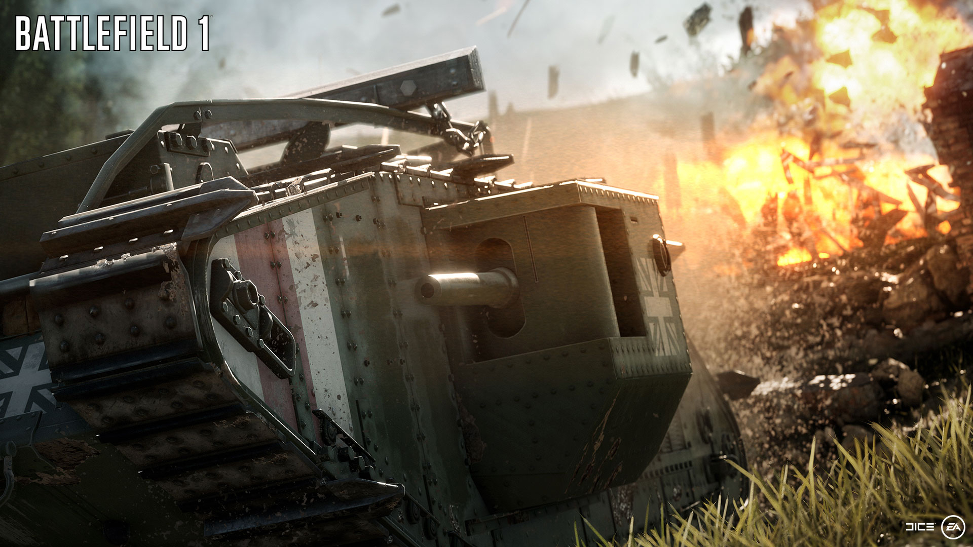 Battlefield 1 screens E3 tank