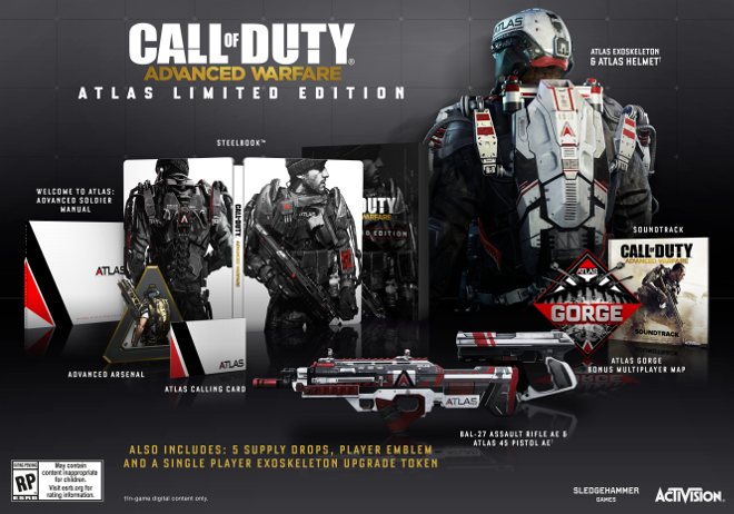 Call of Duty: Advanced Warfare Atlas Limited Edition Xbox One PS4
