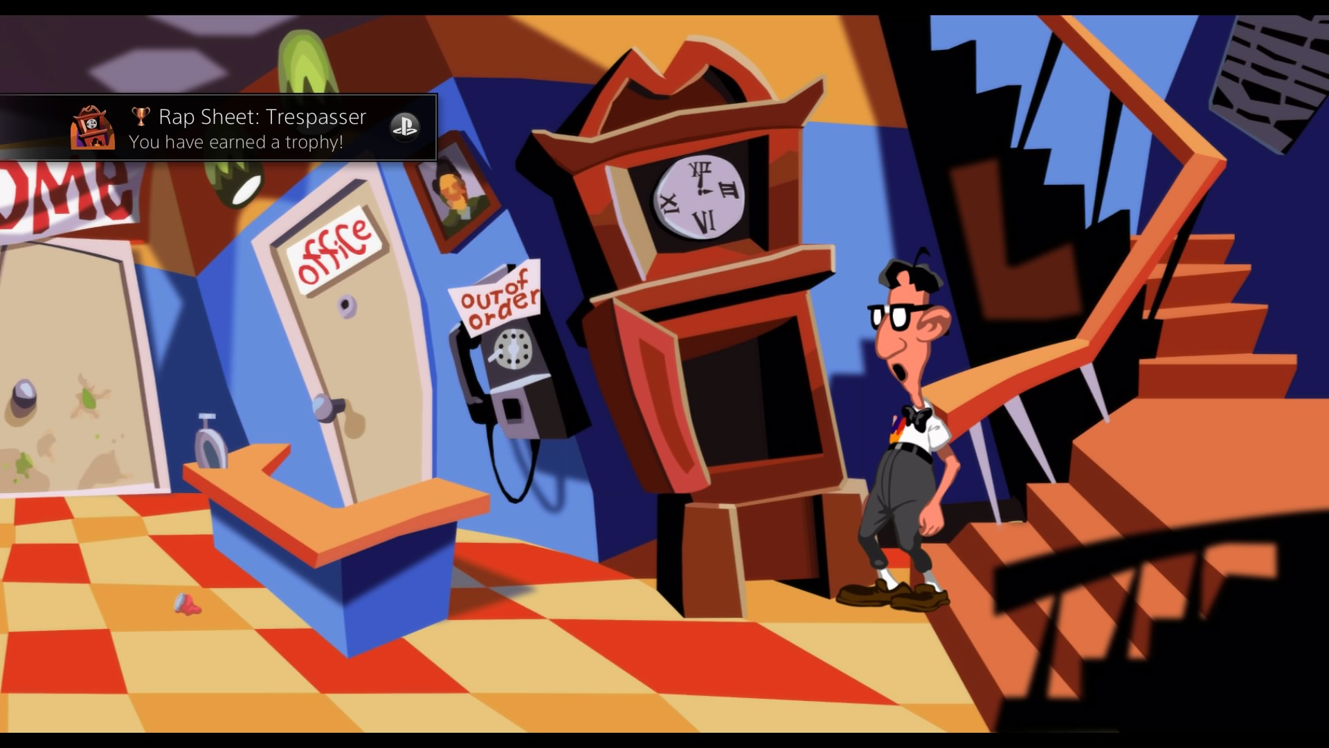 Day of the Tentacle Remastered beginning