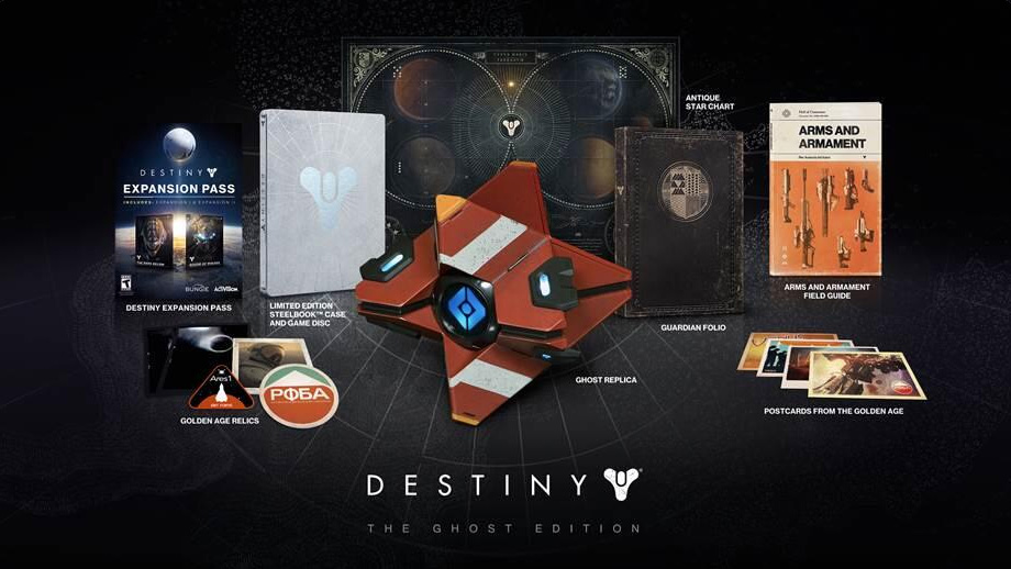 Destiny Ghost Edition Limited Collectors Edition PS4 Xbox One