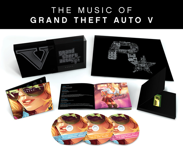 Music of Grand Theft Auto V: Limited Edition Soundtrack CD