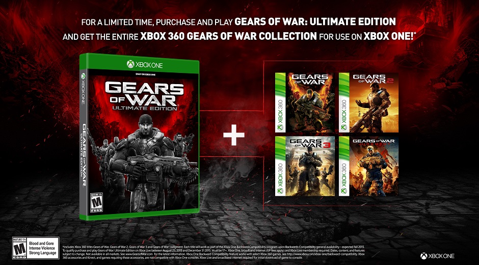 Gears ultimate Xbox One promotion