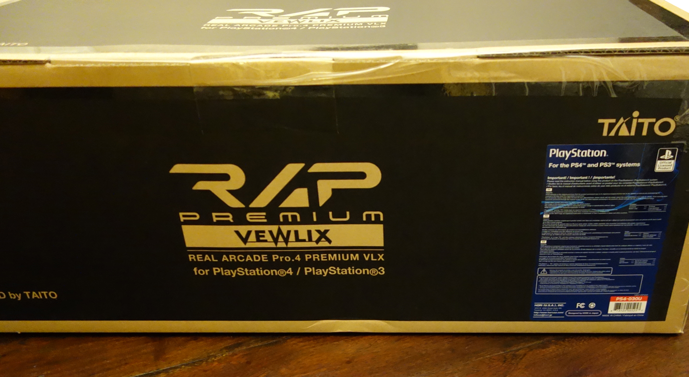 HORI Real Arcade Pro 4 Premium VLX box