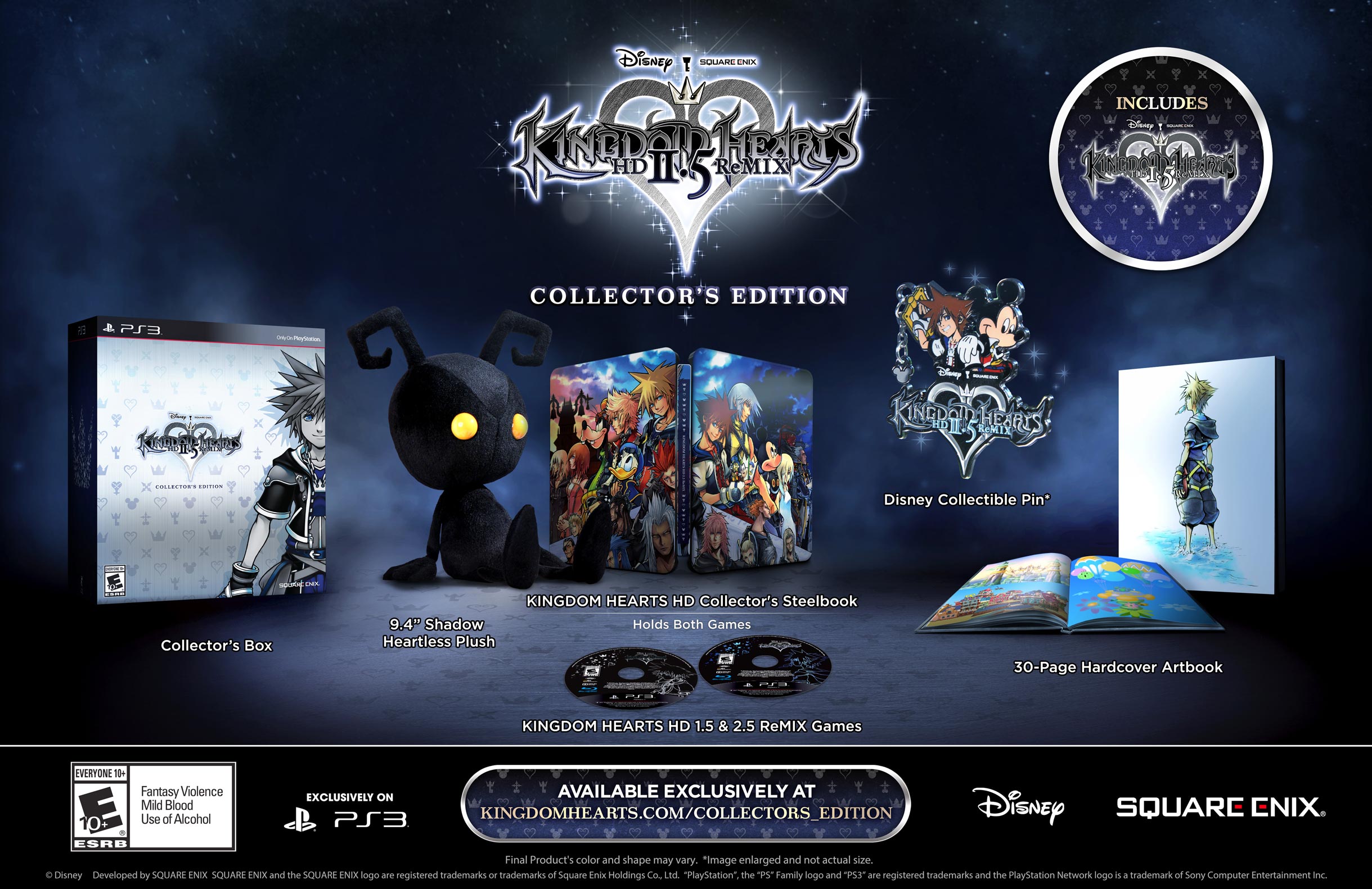 Kingdom Hearts HD 2.5 ReMIX Collector's Edition