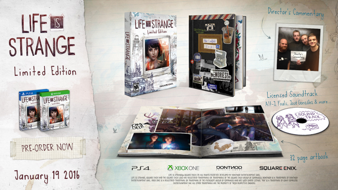 Life is Strange Limited Edition PS4 Xbox One