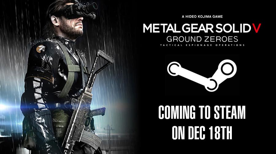 Metal Gear Solid V: Ground Zeroes PC Steam