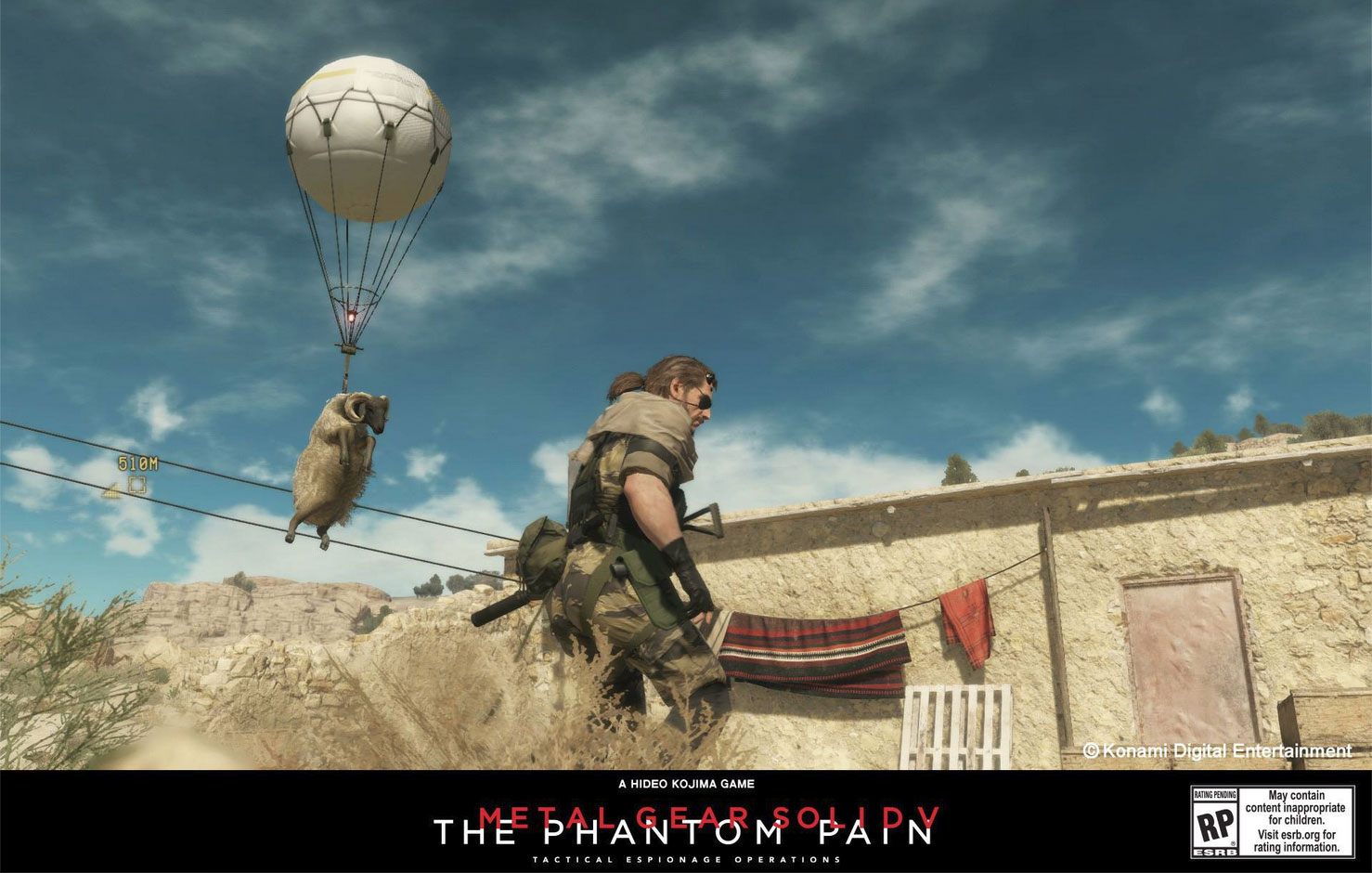 Metal Gear Solid V: The Phantom Pain Fulton Sheep