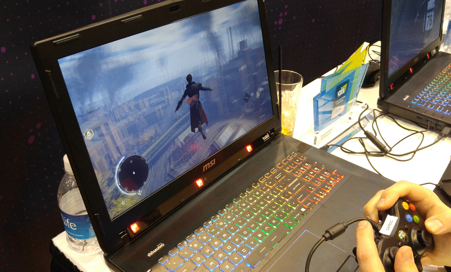CES 2016  MSI GT72 Dominator Pro Tobii Syndicate