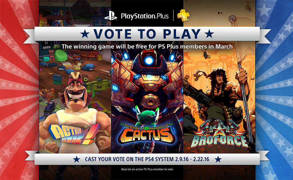 PlayStation Plus March Vote to Play