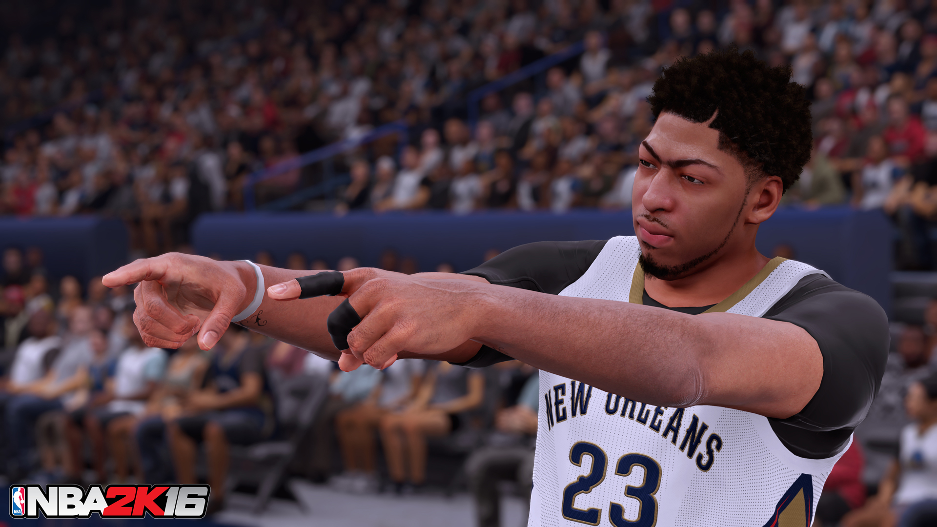 NBA 2k16 Anthony Davis screenshot
