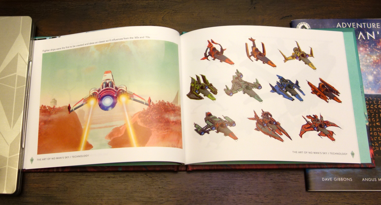 'No Man's Sky - Limited Edition PS4 art book concept