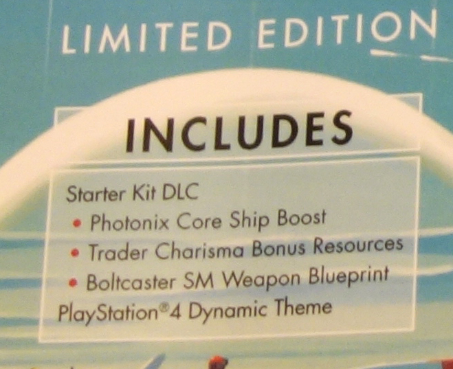 'No Man's Sky - Limited Edition PS4 Starter Kit DLC