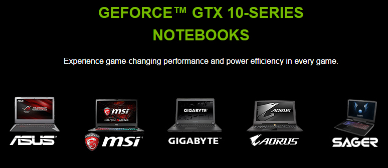 XOTIC PC Nvidia GTX 10-series 1080, 1070, 1060