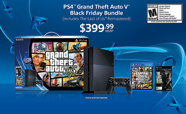 PS4 GTA V Black Friday Bundle