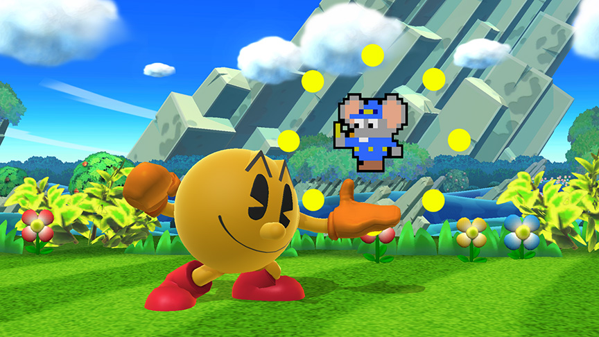 Pac-Man Super Smash Bros. Wii U