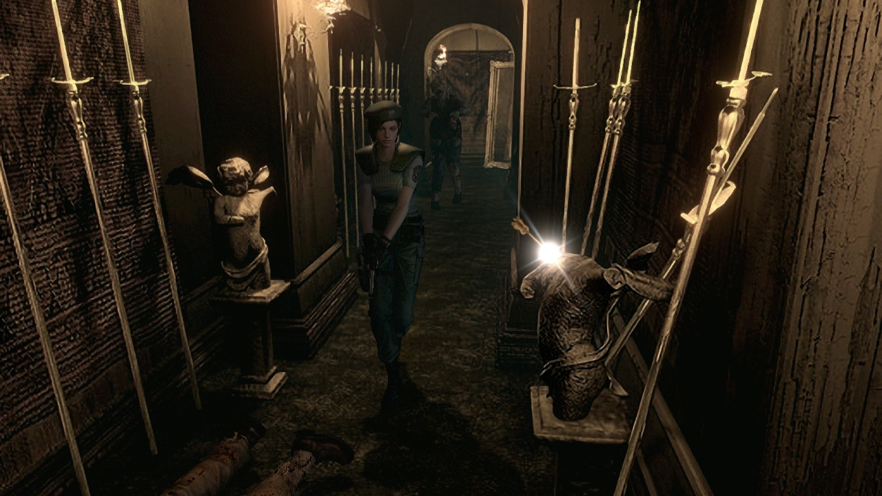 Resident Evil HD Screen