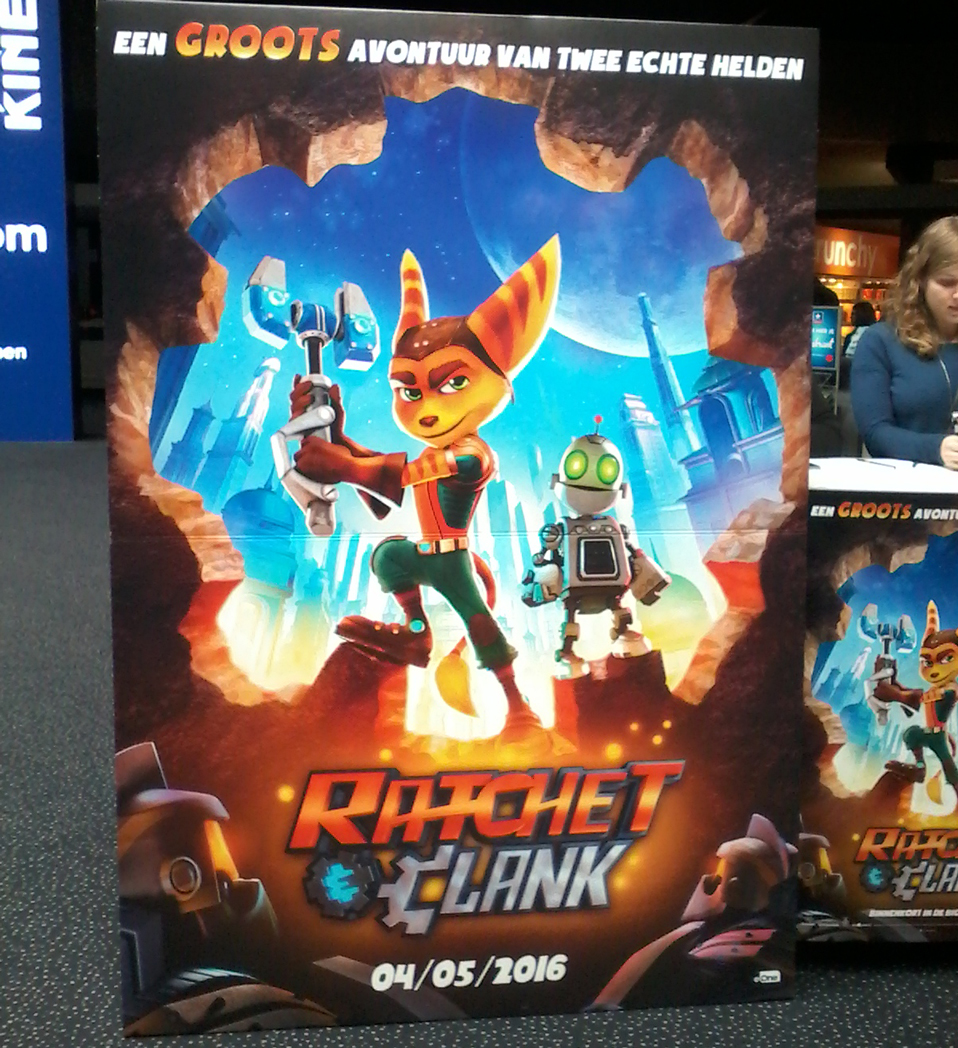 'Ratchet & Clank' Movie Premiere - Poster - Belgium