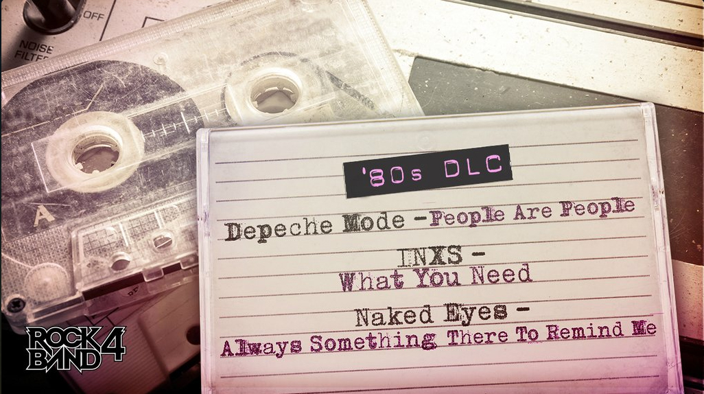 Rock Band 4 Depeche Mode INXS, Naked Eyes