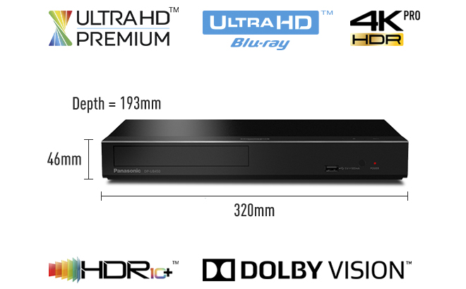 4K Blu-ray Player, HDR10+, Hi-Res Audio