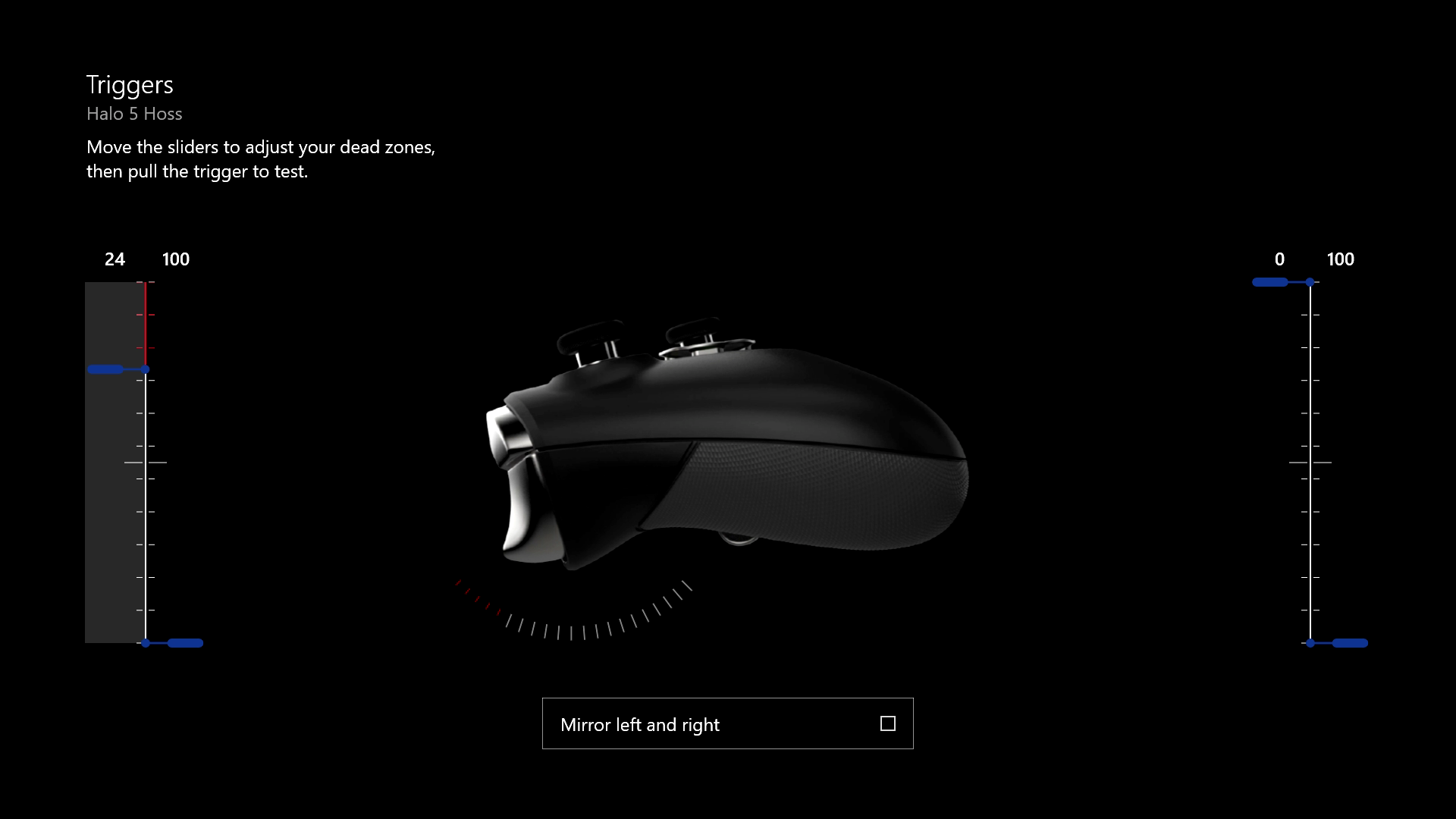 Xbox Elite Controller Impressions Accessories App Trigger Sensitivity