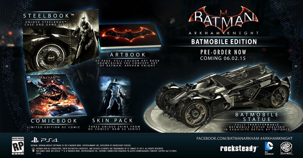 Batman: Arkham Knight Batmobile Edition