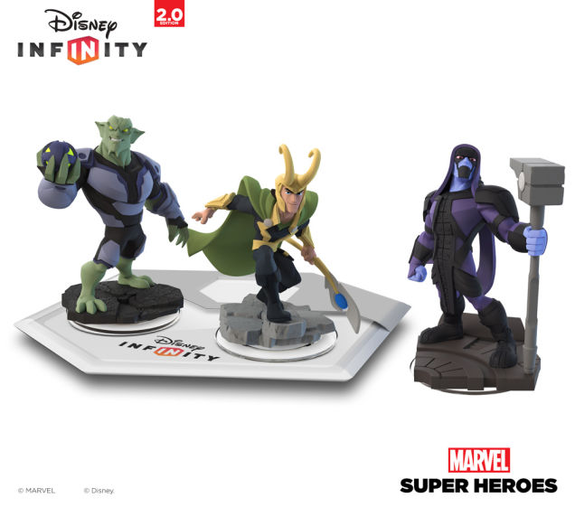 Disney Infinity Marvel Super Heroes Villains Figurines