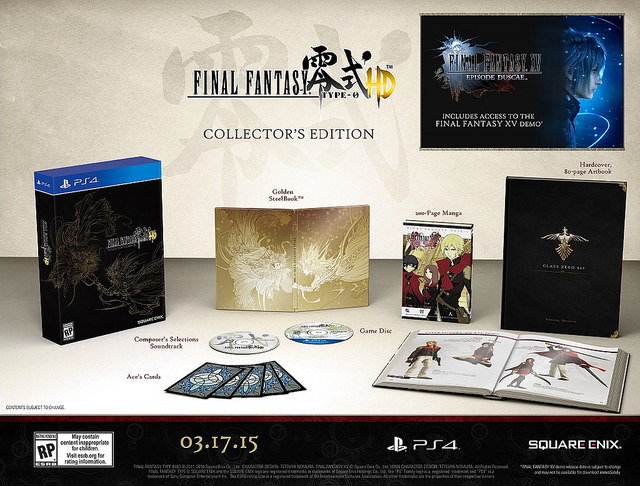 FINAL FANTASY® TYPE-0 HD COLLECTOR'S EDITION Xbox One PS4