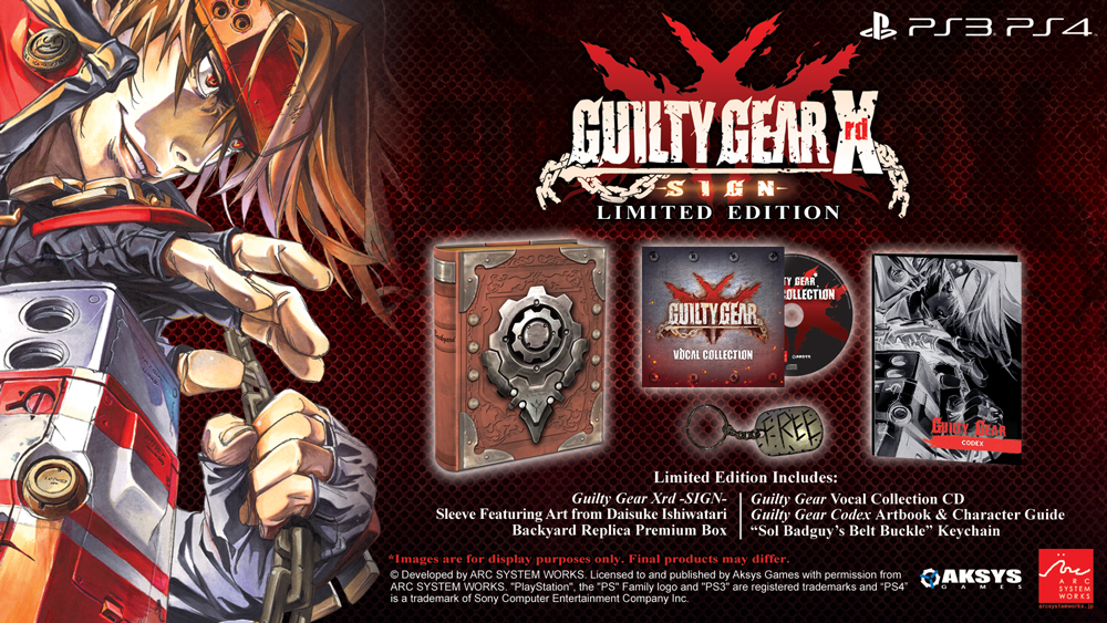 Guilty Gear Xrd SIGN Limited Edition