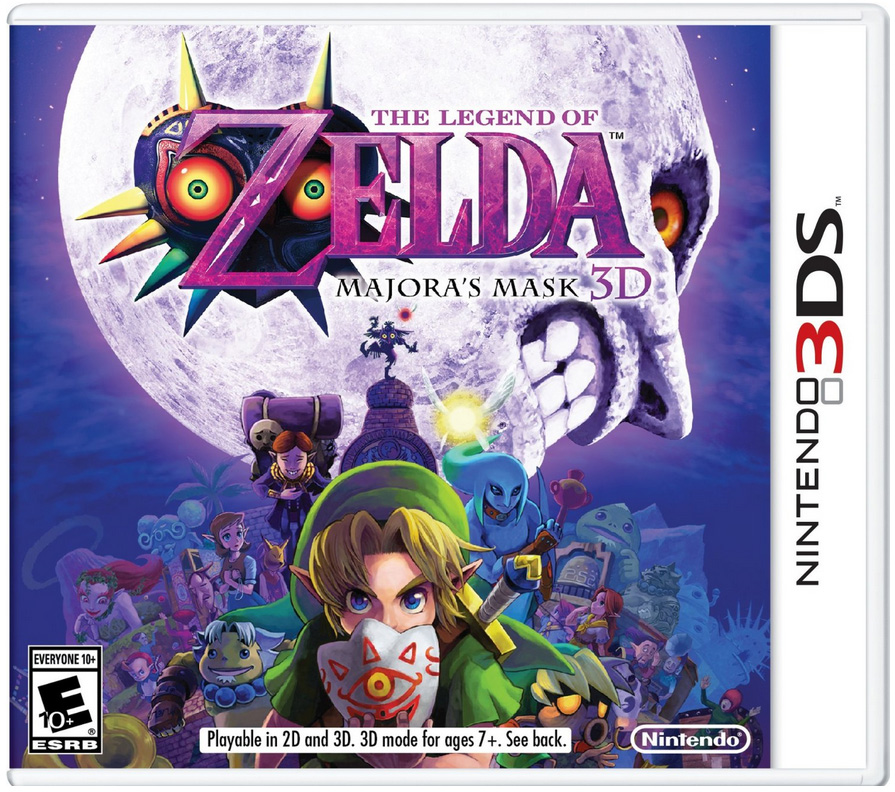 The Legend of Zelda: Majora's Mask 3D 3DS cover art