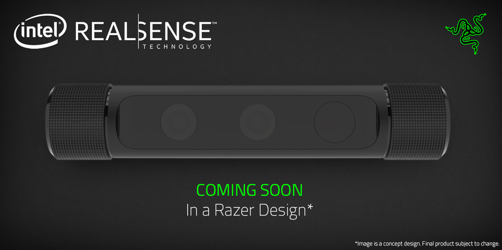 Razer RealSense Camera concept