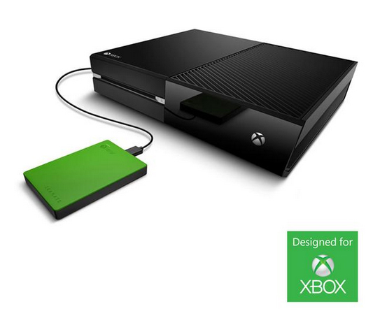 Seagate Game Drive For Xbox One 360 connected