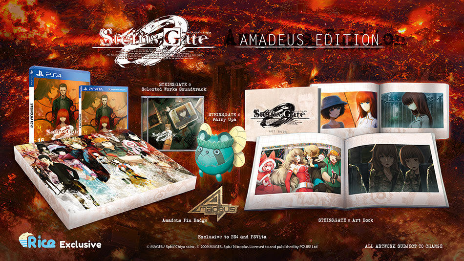Visual Novel 'Steins;Gate 0' Gets a Collector's Edition