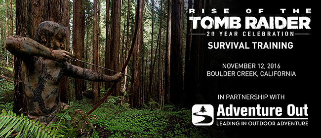 Adventure Out Hosting a 'Tomb Raider' Themed Survival Training Event