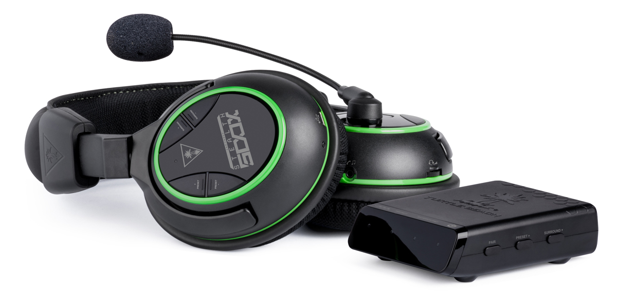 Turtle Beach Ear Force Stealth 500X Xbox One wireleless surround sound DTS Headphone:X review with trasmitter