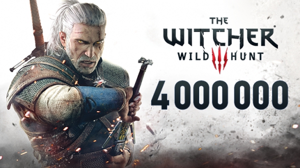 The Witcher 3: Wild Hunt 4 million sold