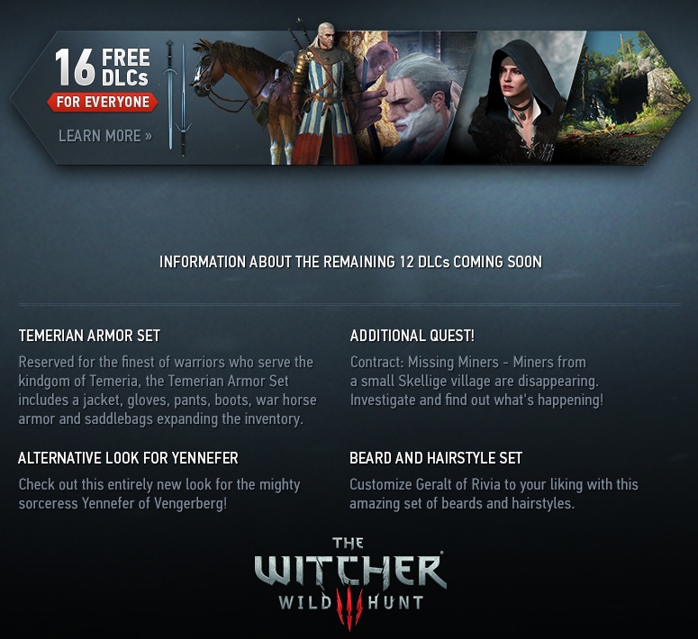 The Witcher 3 DLC